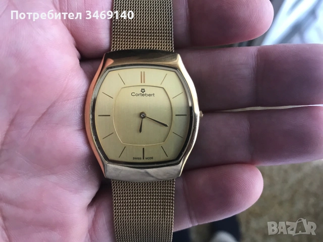 МАРКОВ ШВЕЙЦАРСКИ ЧАСОВНИК КОРТЕБЕРТ, снимка 12 - Мъжки - 54190091