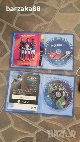 PS4 Fat 500 gb. + джойстик + нови кабели + 2 игри, снимка 5 - PlayStation конзоли - 55122374