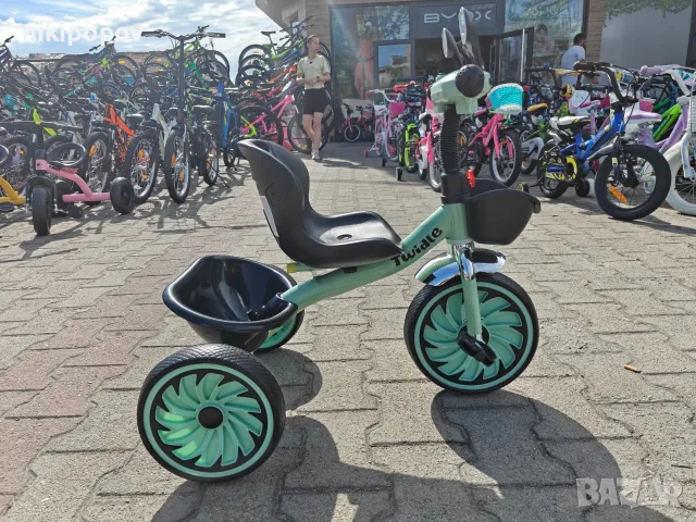BYOX Триколка TWIDDLE зелен, снимка 12 - Детски велосипеди, триколки и коли - 55440729