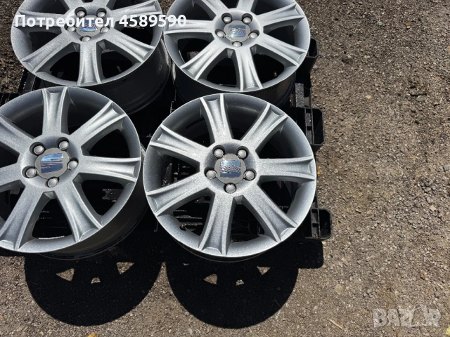 4бр.Алуминиеви джанти RONAL 17" 5x112 за Seat Leon,Altea,Vw Golf,Caddy,Touran,Skoda Octavia,Audi A3, снимка 4 - Гуми и джанти - 54727189