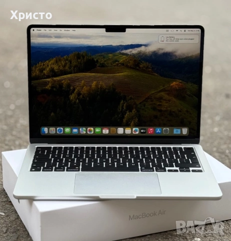 ГАРАНЦИОНЕН!!! Лаптоп Apple MacBook Air 13”, M3, 8GB RAM / 256GB SSD , снимка 3 - Лаптопи за работа - 54387691