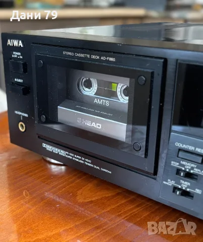 Продавам касетен дек Aiwa AD-F880 , снимка 3 - Декове - 55349532