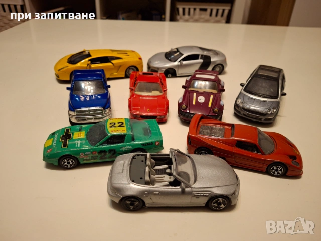 Колички Audi, Porsche 911, Lamborghini, Ferrari, Dodge Ram1/46 до 1/32, burrago Italy 1/43, снимка 2 - Колекции - 50531062