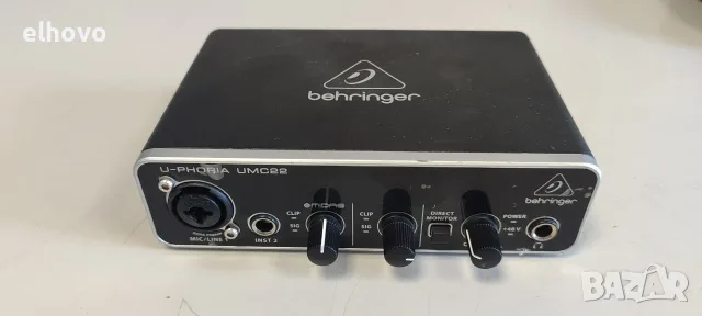 Аудио интерфейс Behringer U-Phoria UMC22, снимка 6 - Други - 55541600