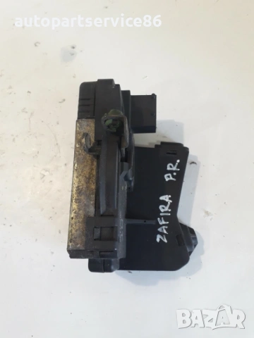 Преден десен заключващ механизъм за врата за Opel Zafira (2001) 90561152 , снимка 2 - Части - 54311341