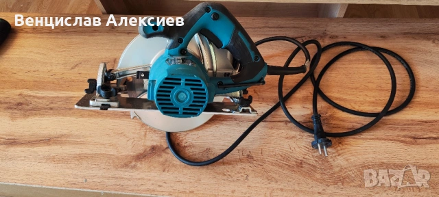 Циркуляр Makita HS7601, снимка 2 - Триони и циркуляри - 54495072