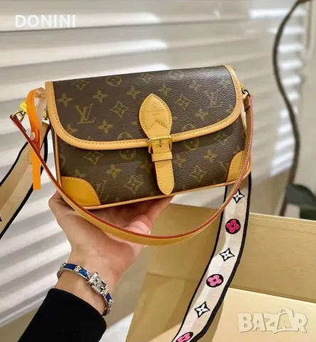 Дамска чанта Louis Vuitton, кожа, снимка 4 - Чанти - 55465365