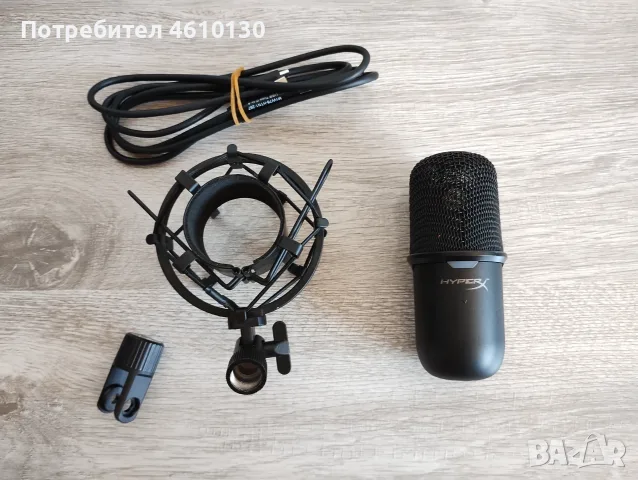 HyperX SoloCast микрофон, снимка 7 - Микрофони - 55648926