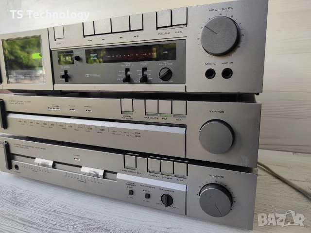 Винтидж Аудио Система AKAI 110 (Усилвател, Дек и Тунер) – Произведена в Япония, снимка 11 - Аудиосистеми - 55288752