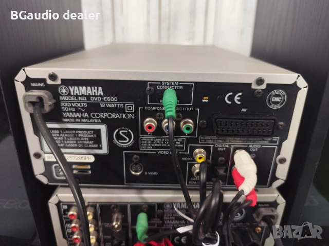 Yamaha PianoCraft RX-E600 / DVD-E600 + NX-E400✨✨, снимка 7 - Аудиосистеми - 54660212