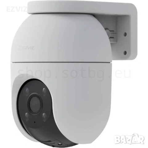 EZVIZ 8.0 Мегапиксела Wi-Fi, управляема камера с двупосочно аудио и цветно нощно виждане, снимка 3 - HD камери - 55026649