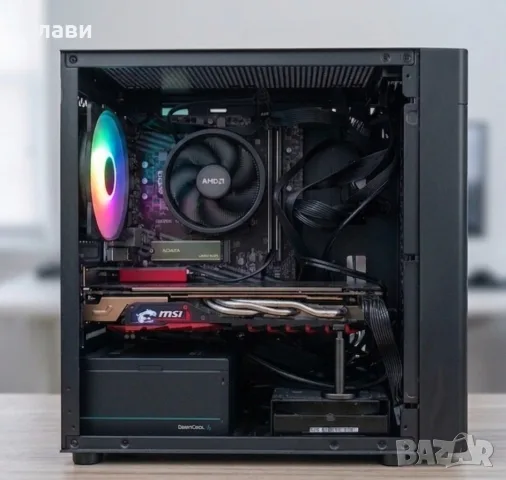 Геймърски компютър -RX 580 8GB / 32GB RAM