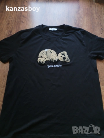palm angels - страхотна мъжка тениска 3ХЛ КАТО НОВА, снимка 4 - Тениски - 54099877