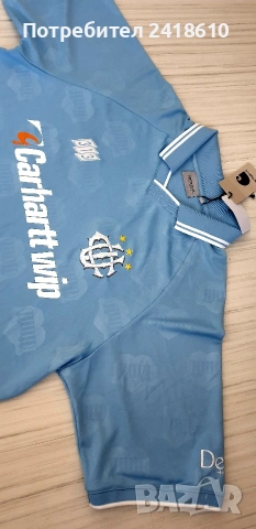 Carhartt Wip Hartt`s Football Shirt Mens Size L НОВО! ОРИГИНАЛ! Мъжка Тениска!, снимка 3 - Тениски - 54975555
