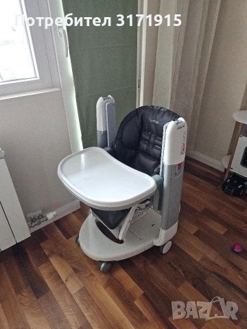 Детско столче за хранене и игра Peg-perego Tatamia follow me, снимка 4 - Столчета за хранене - 54702475
