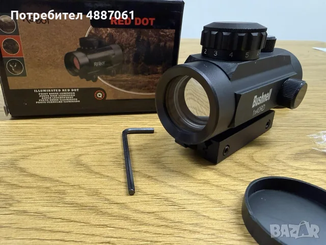 бързомер (колиматорен мерник), модел Bushnell 1x40RD