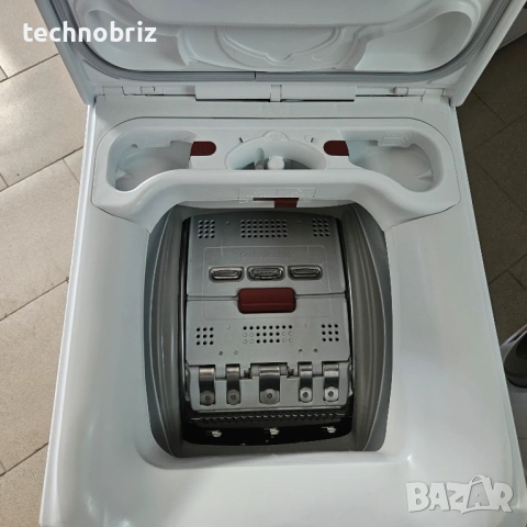 Немска инверторна пералня с горно зареждане AEG Serie 7000 с Пара - ГАРАНЦИЯ, снимка 7 - Перални - 54740581