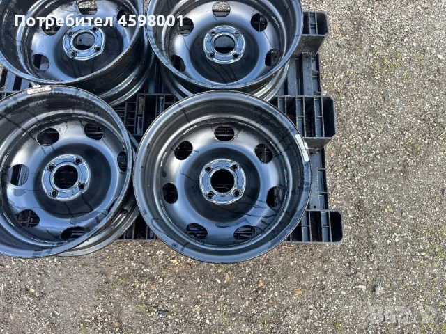 4бр.Оригинални джанти 16цола 4x108 за пикапи Berlingo(2008-2022),Partner(2008-2023), снимка 10 - Гуми и джанти - 54012043