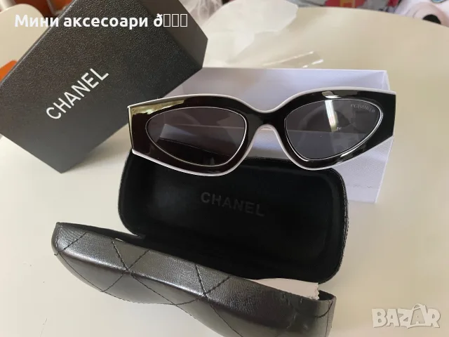 CHANEL слънчеви очила, снимка 8 - Слънчеви и диоптрични очила - 55380822