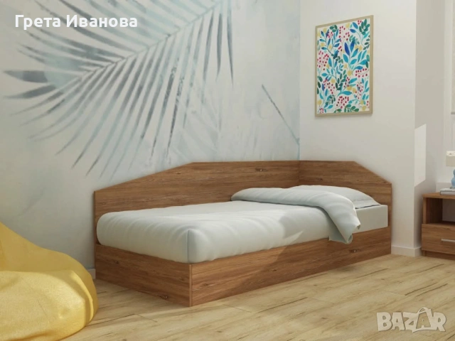 Легло, снимка 2 - Спални и легла - 54478595