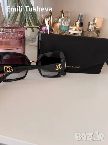 Dolce & Gabbana DG4377 501/8G – оригинални дамски слънчеви очила, снимка 5 - Слънчеви и диоптрични очила - 55403895