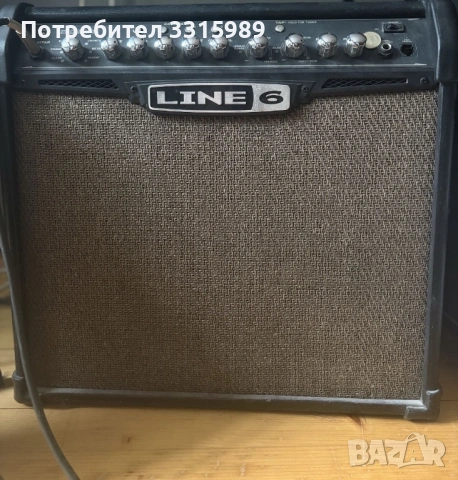 Комплект - Електрическа китара Les paul и кубе Line6, снимка 5 - Китари - 54942047