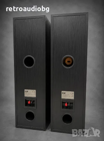 🔈Ретро трилентови подови тонколони ELAC EL2000 - 110-140W - 4 ома🔈, снимка 4 - Тонколони - 55513534