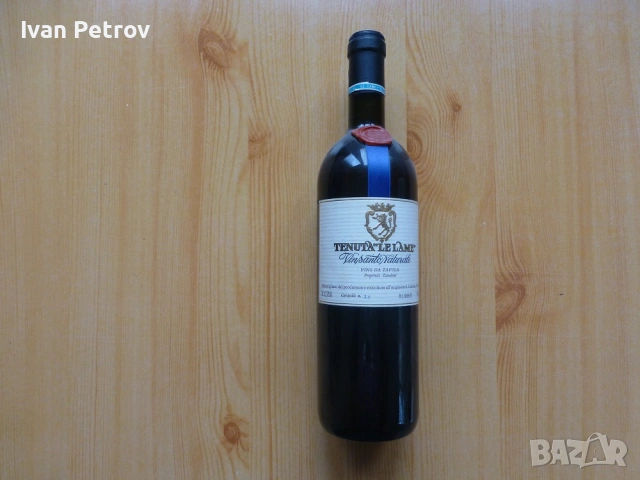 Продавам бутилка вино Tenuta Le Lame, Zanobini. Реколта 1986