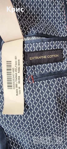 Стилно мъжко памучно всекидневно сако MASSIMO DUTTI, снимка 6 - Сака - 55048016