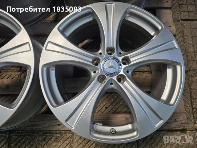 Лети джанти 18ки 5х112 Mercedes, снимка 6 - Гуми и джанти - 55081984