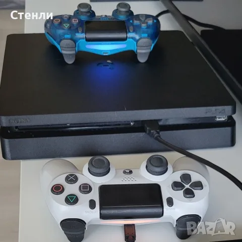 PlayStation 4 Slim 1TB + 2 Контролера + PlayStation Camera + 2 Игри, снимка 9 - PlayStation конзоли - 55654030