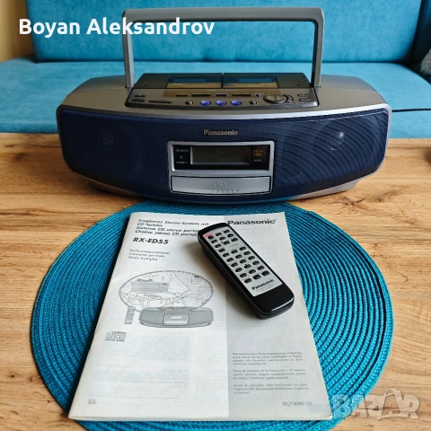 Panasonic RX-ED55 , снимка 14 - Радиокасетофони, транзистори - 54640159