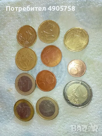Продавам евро монети