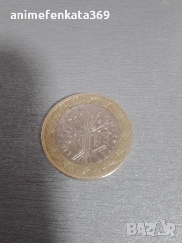 1 евро франция 1999 година, снимка 2 - Нумизматика и бонистика - 54112590