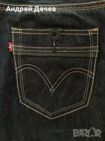 Тъмносини винтидж дънки Levi’s 514, снимка 5 - Дънки - 55229946