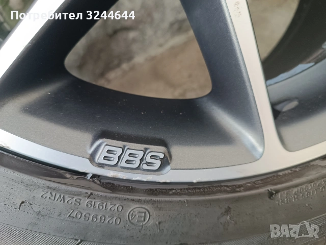 Алуминиеви джанти 18 5х115 Опел BBS с летни гуми 235/45/18, снимка 8 - Гуми и джанти - 54180783