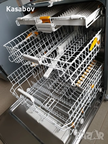 Inox Miele Auto Open QuickPower Wash Съдомиялна - Частично Вграждане, снимка 7 - Съдомиялни - 54664293