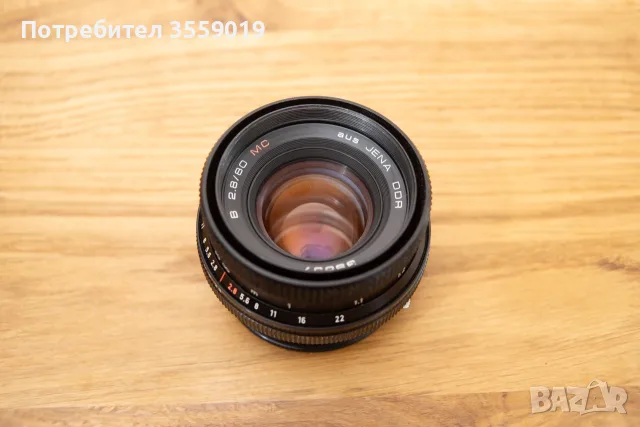 Carl Zeiss Jena Biometar 80mm f2.8, снимка 3 - Обективи и филтри - 55439736