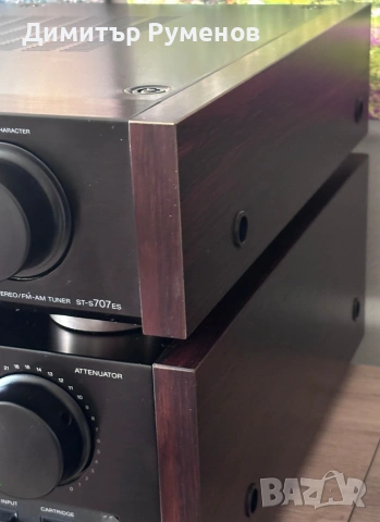 Сет усилвател с тунер Sony TA-F606ES / ST-S707ES, снимка 4 - Ресийвъри, усилватели, смесителни пултове - 54006609