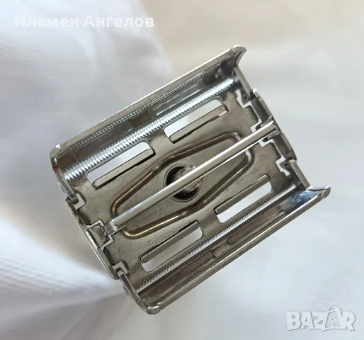 Самобръсначка Gillette Slim Adjuatable 1968 USA, снимка 7 - Антикварни и старинни предмети - 55418757
