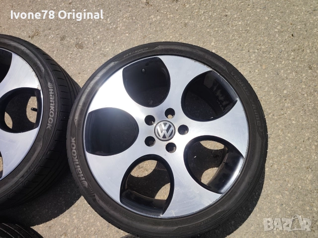 ПРОМОЦИЯ АЛУМИНИЕВИ ДЖАНТИ за VW GOLF 6 GTI 5x112 18 цола.Отлично състояние., снимка 9 - Гуми и джанти - 54586548