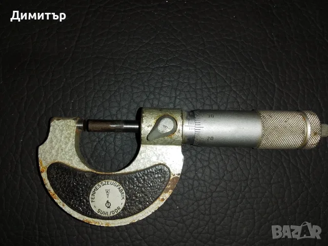 Микрометър от ГДР соц