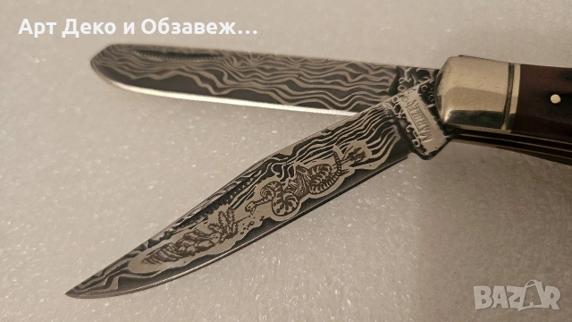 Джобен красив нож, снимка 3 - Ножове - 53992501