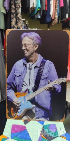 Eric Clapton-метална табела(плакет), снимка 3 - Китари - 55247214
