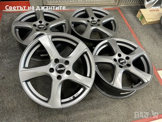 Джанти 17 Цола 5х110 Jeep Renegade Compass Fiat 500 Ram 1000 Alfa , снимка 4 - Гуми и джанти - 55503808