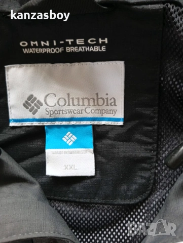 COLUMBIA OMNI - TECH  - мъжко яке мембрана р-р XXL, снимка 5 - Якета - 54393059