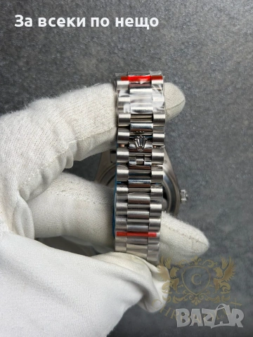 Rolex Arabic Dial Мъжки Часовник С Автоматичен Механизъм Код Chronolux14, снимка 5 - Мъжки - 55078732