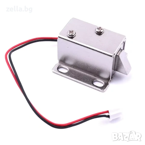 Електромагнитен насрещник 12V DC – Компактна електрическа брава за контрол на достъпа 10387