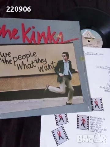 LP The Kinks – Give The People What They Want, W.Germany 1981