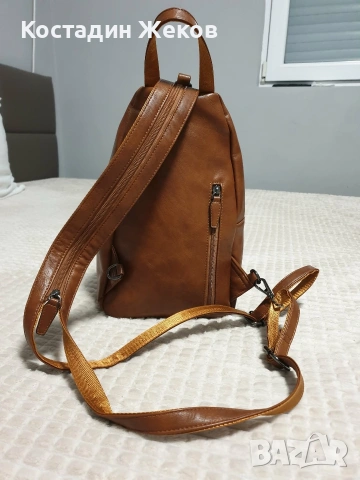  Нова. Дамска оригинална раница/чанта за през рамо (sling bag) RAVUO., снимка 2 - Чанти - 54963161